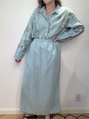 Vintage Linen Patchwork Set